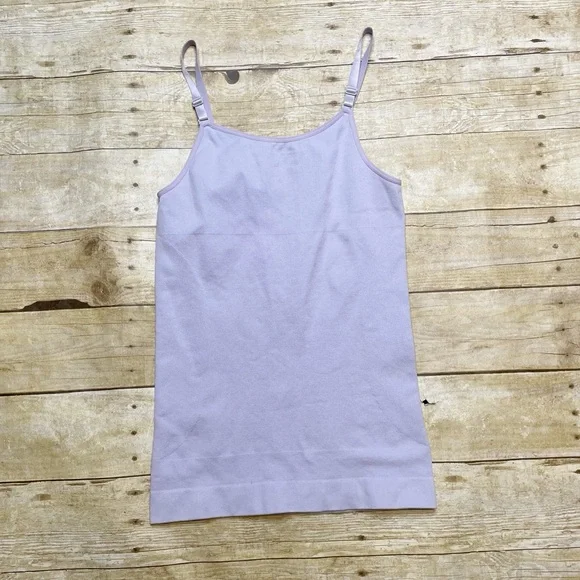 Shapermint Lavender Essential Scoop Neck Cami Top - Picture 2 of 6